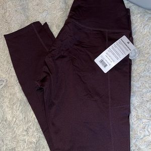 Cold weather pocket legging